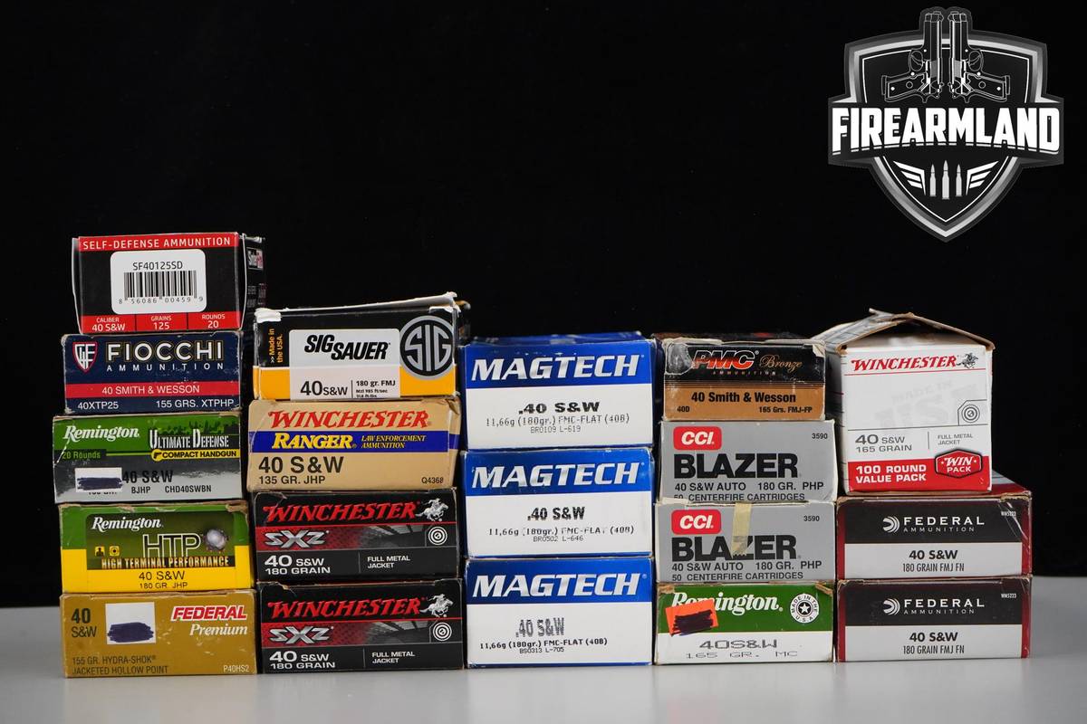 850 RDS! 40 S&W Ammo 40-S&W