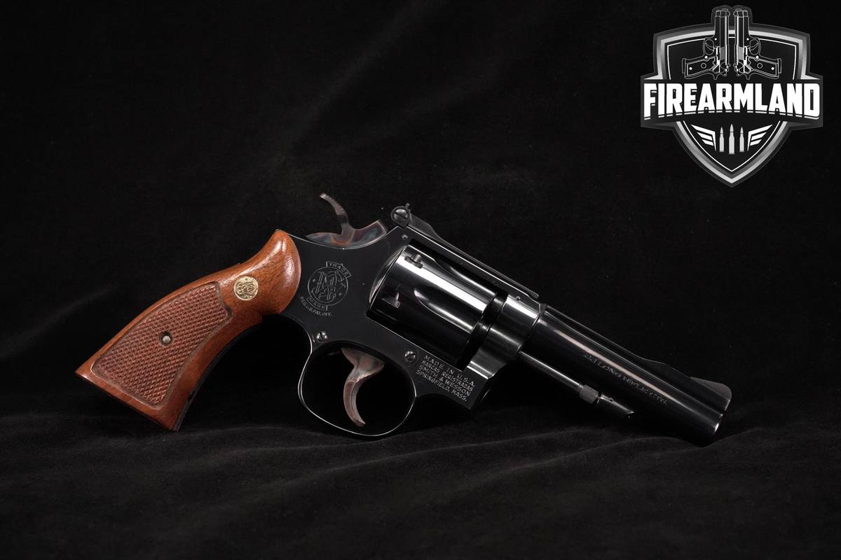 1978 Smith & Wesson S&W Model 18-4 K-22 Combat Masterpiece 22LR 4" K22