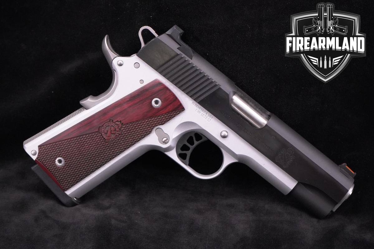 Springfield Armory Ronin 1911 45 ACP 4.25" Blued/Stainless 2MAGS & ORIG BOX