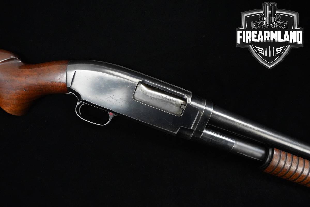 SLAM-FIRE 1947 Winchester Model 12 12-Gauge 30" Blued Winchester-12 2-3/4"