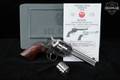 2018 Sturm Ruger New Model Single-Six Convertible KNR-4F, Lipsey's Exclusive .22 LR / .22 WMR Brushed Stainless in Excellent Condition Image 2