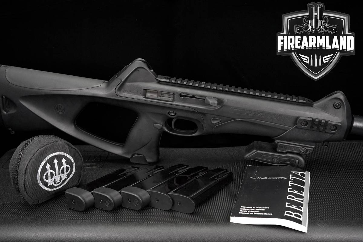 PCC Beretta Cx4 Storm 40 S&W 16" Carbine CX-4 +6 MAGS & ORIG CASE