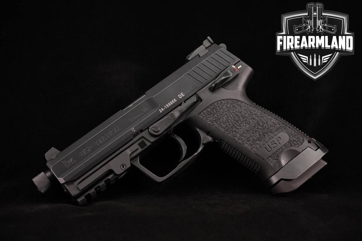 Heckler & Koch H&K HK USP Tactical 9mm 4.86" Hostile Environment "HE" DA/SA