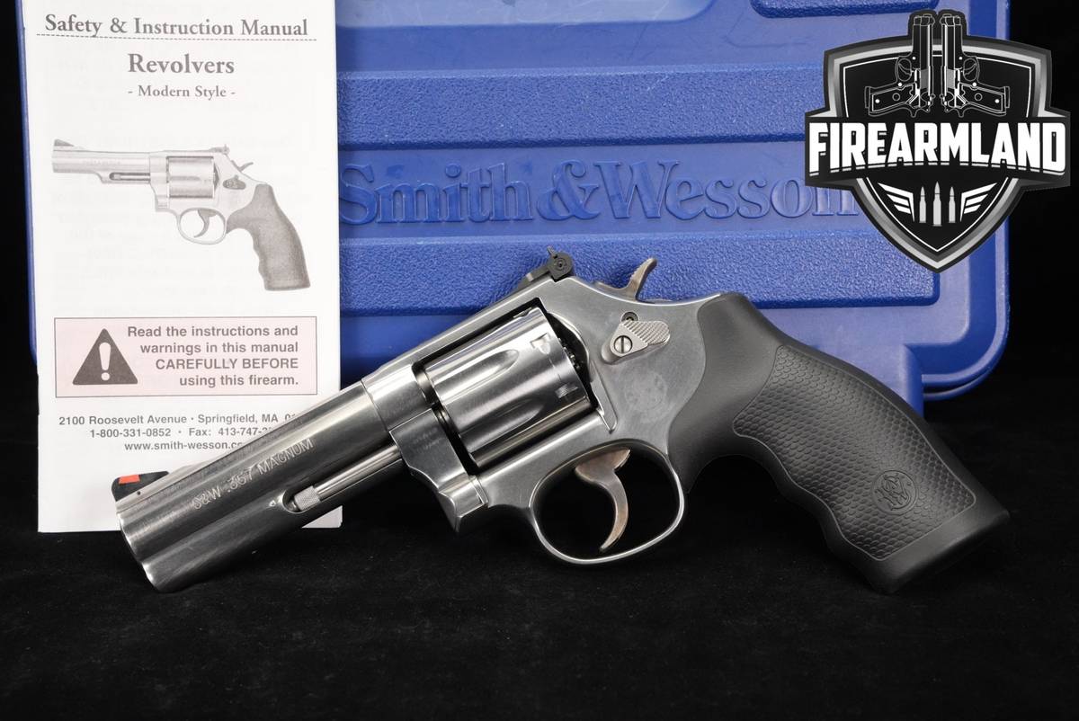 Smith & Wesson Model 686-6 Plus 357 Magnum 4" Stainless +ORIG CASE
