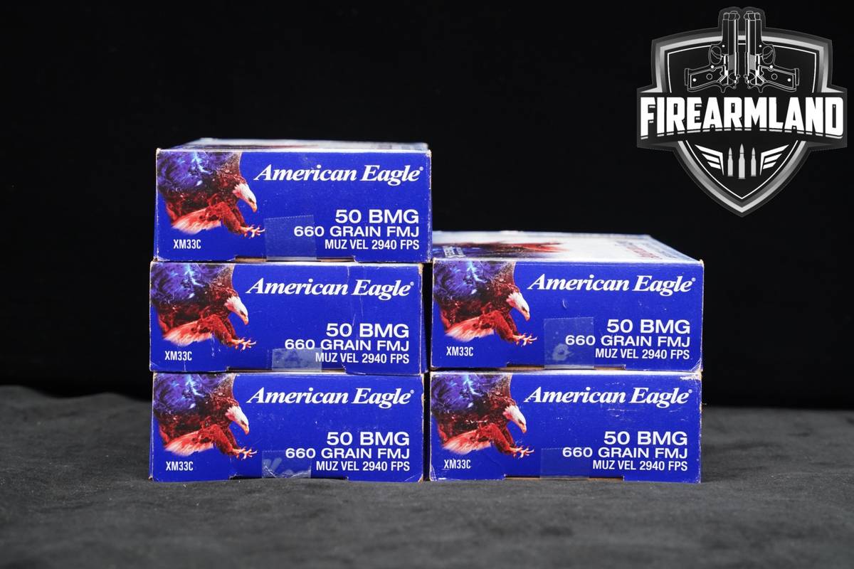 50 RDS! BMG Ammo 50BMG Ammunition