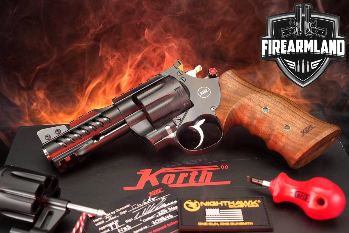 2-CYLINDER SET Korth NIGHTHAWK CUSTOM NXS 357-Magnum / 9mm +ORIG BOX