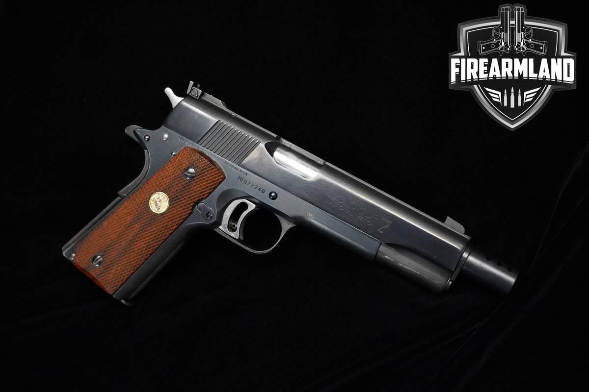 1979 Colt MK IV Series 70 Gold Cup National Match 45 ACP 1911 5" Colt