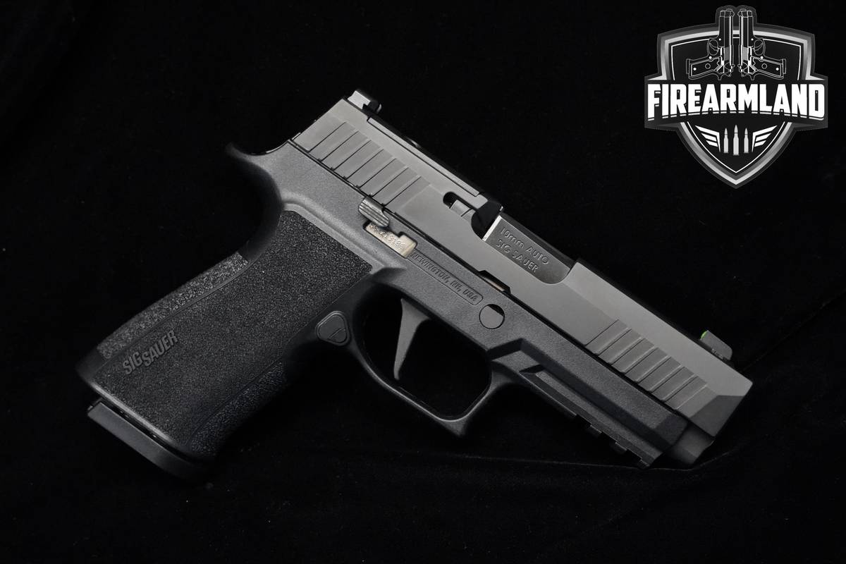 Sig Sauer P320-XTEN COMP 10mm 3.8" Nitron P320-XTEN-COMP 2 MAGS & ORIG CASE