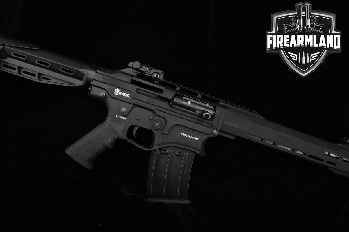 Citadel BOSS-25 California Compliant 12-Gauge 18.75" Anodized Black Citadel