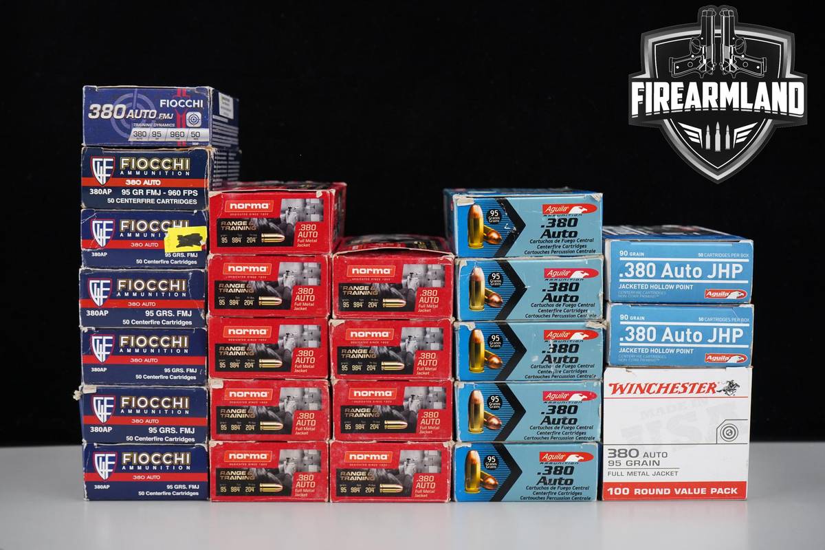 1250 RDS! 380 ACP Ammo 380ACP