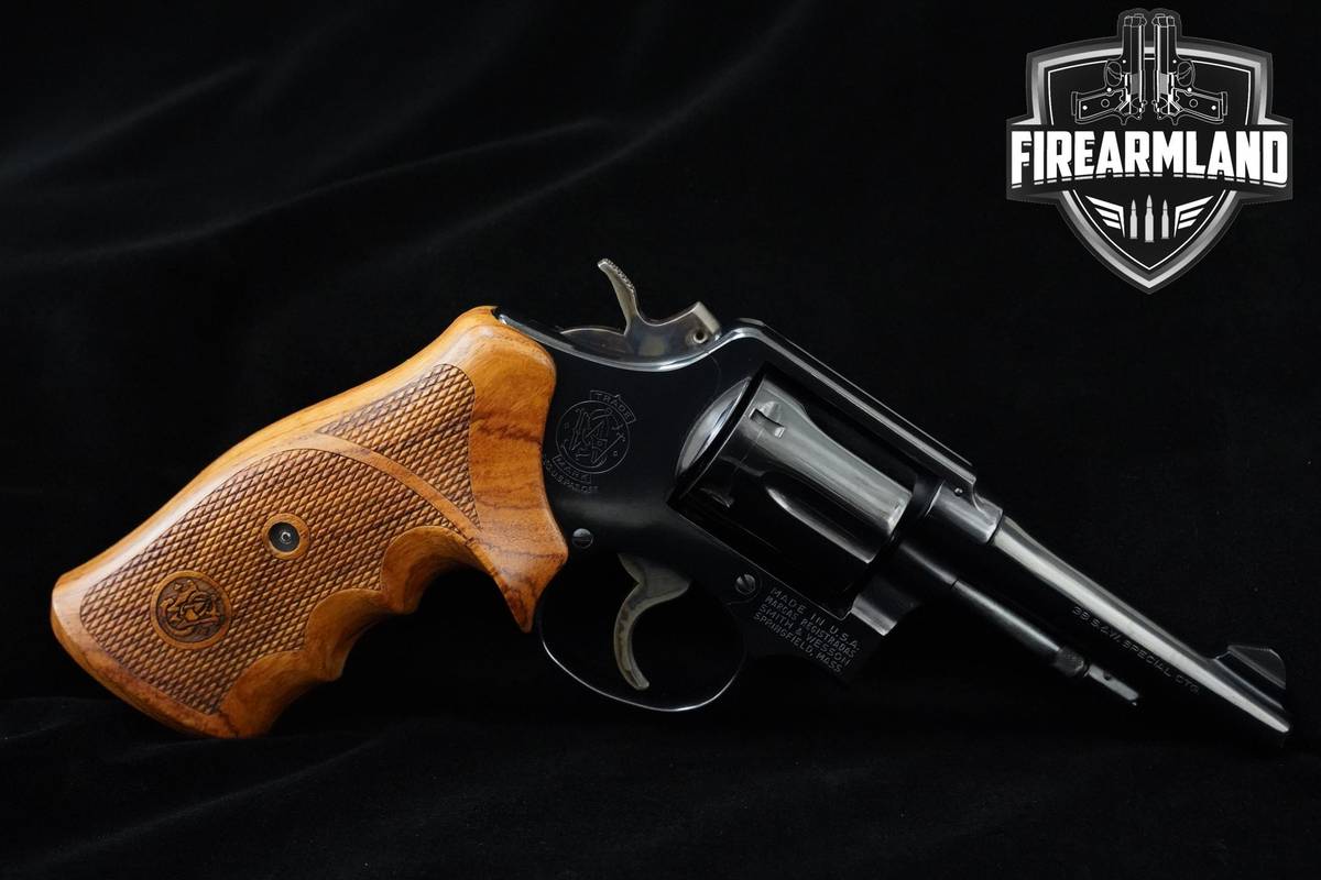 1973 Smith & Wesson (S&W) Model 10-5 Military Police 38 Special 6" S&W 10-5