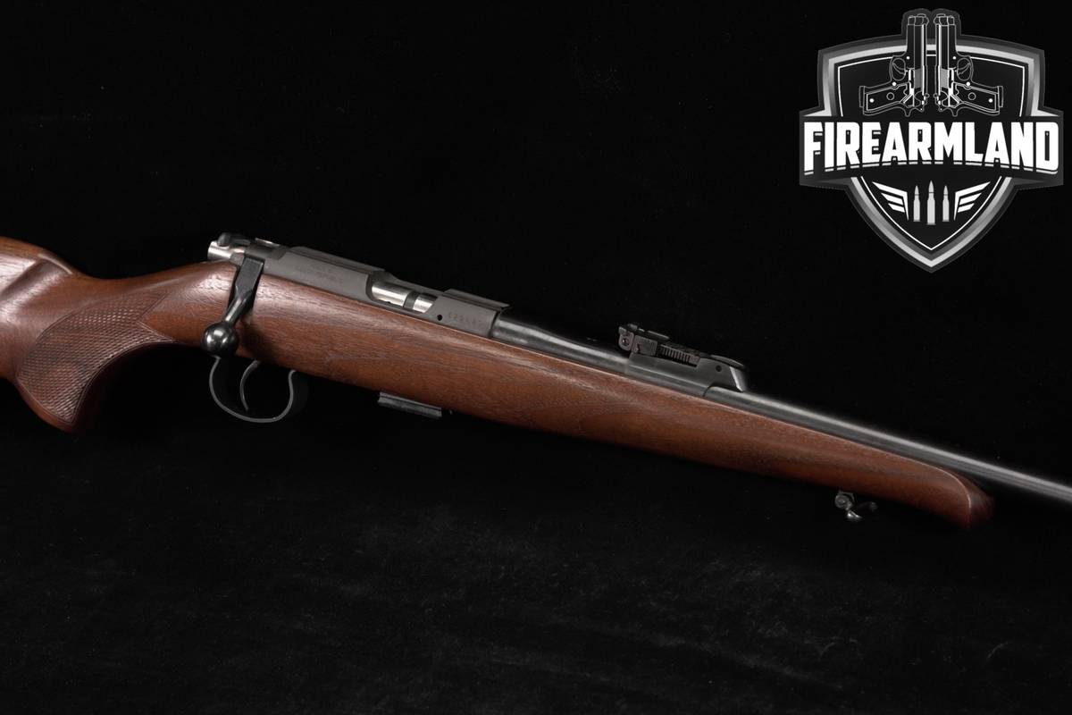 CZ 452-2E ZKM Lux 22LR 24.8" Blued & Walnut CZ452