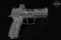 Sig Sauer P320 Custom Works AXG Spectre 9mm Luger Black in Very Good Condition Image 5