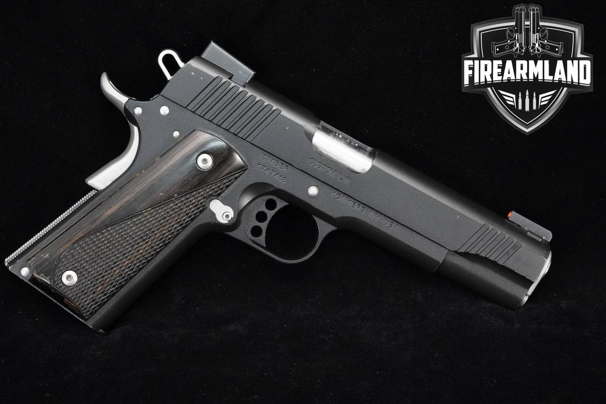 Kimber Custom LW Nightstar 45 ACP 1911 Kimber-Nightstar +10 MAGS & OG CASE