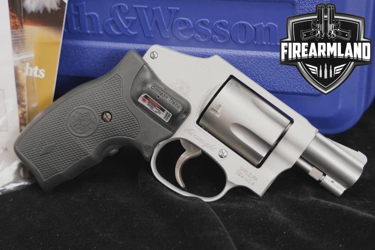 Smith & Wesson Model 642-2 Airweight S&W 38 Special 1.875" +ORIG CASE