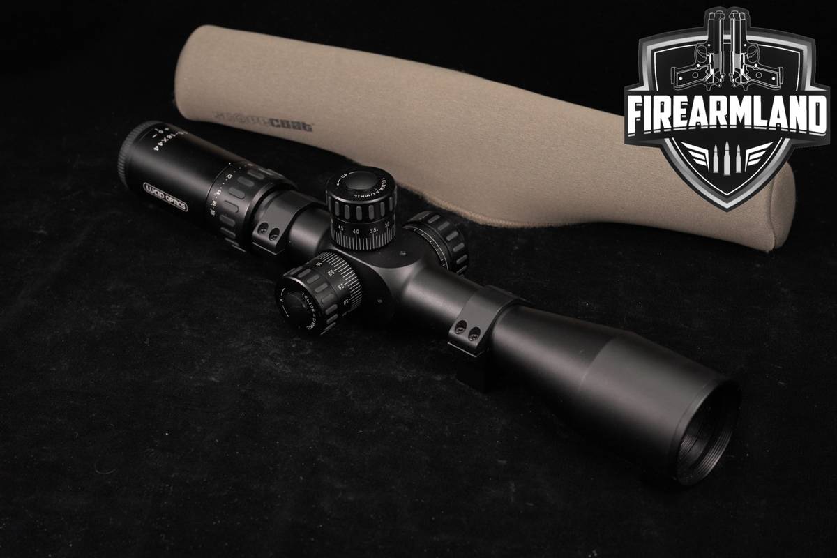 Lucid Optics MLX 4.5-18x44 FFP Parallax Adjustment MRAD Reticle Scope