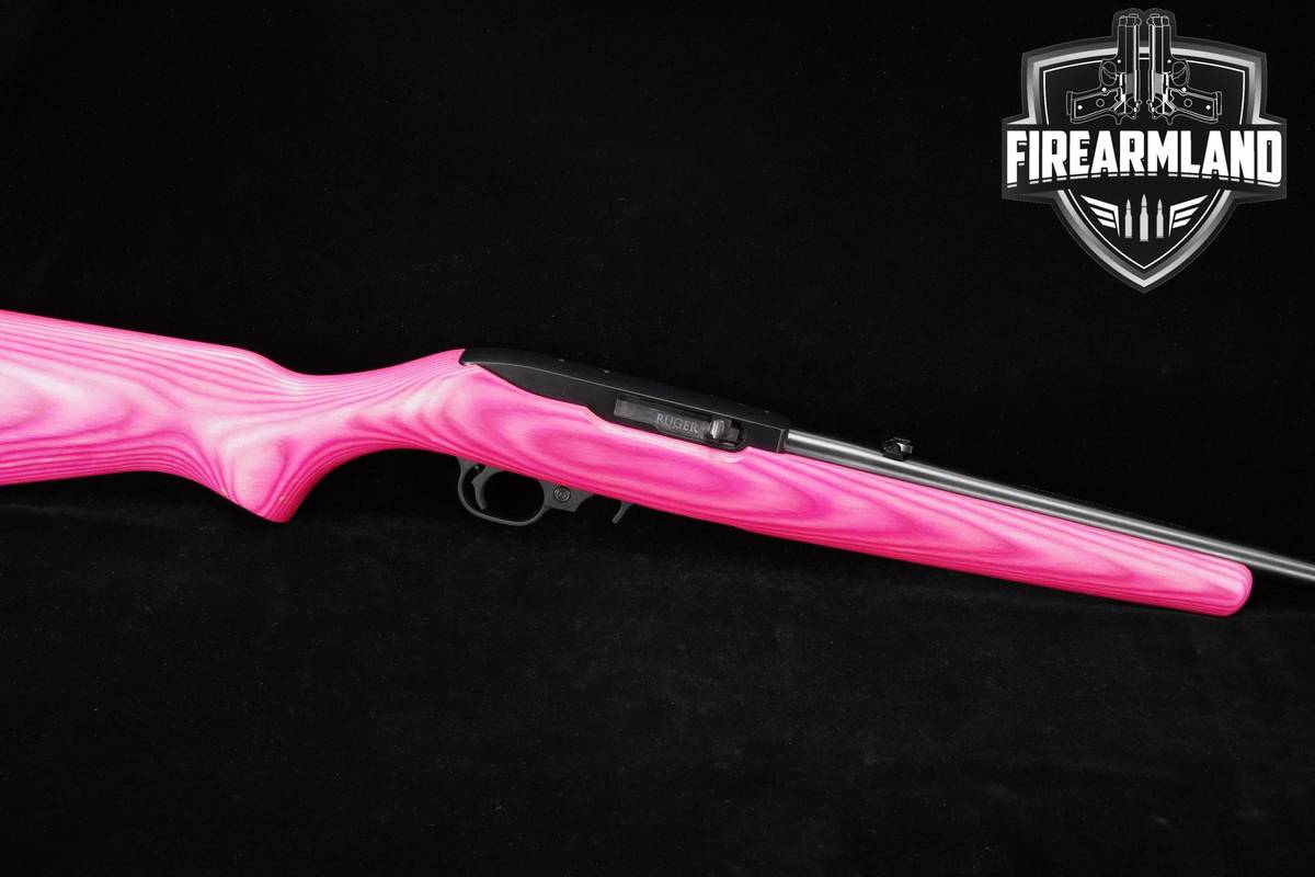 Ruger 10/22 Pink Laminate 22LR 16.5" Ruger 10/22 10-22 +ORIG BOX