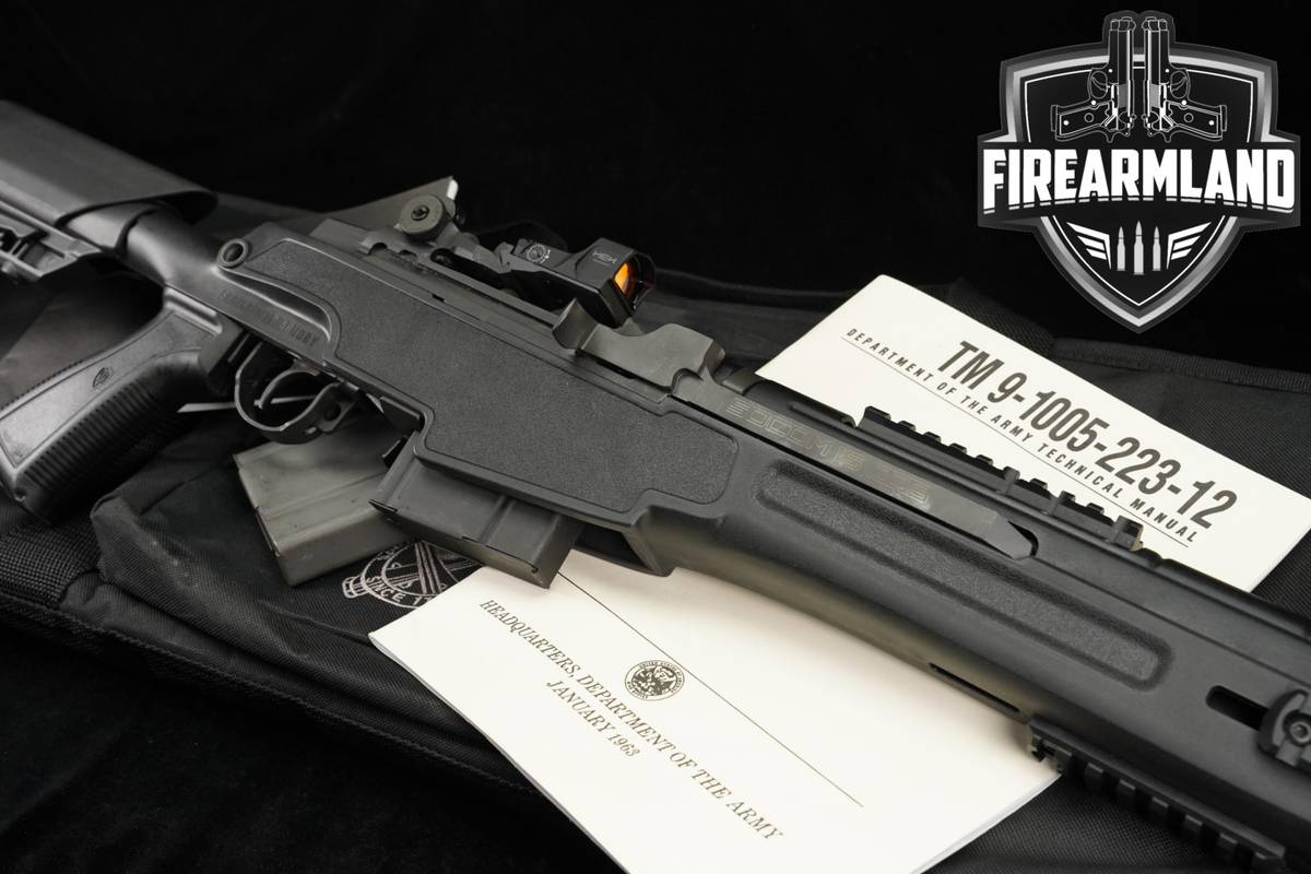 Springfield Armory M1A SOCOM 16 CQB 308 Winchester 16.25 +2 MAGS, ORIG CASE