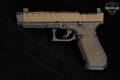 Glock G17 Gen5; Culper Precision 509T slide cut; Culper Precision stippling; Radian RAMJET barrel with AFTERBURNER compensator 9mm Luger Two-Tone Bronze Cerakote in Excellent Condition Image 3