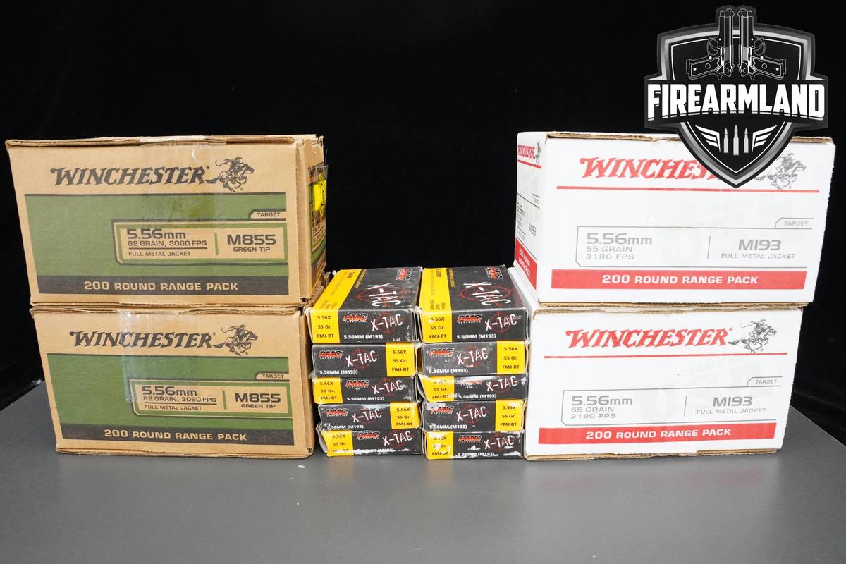 5.56x45 Ammo 556x45 Ammunition 1000 ROUNDS
