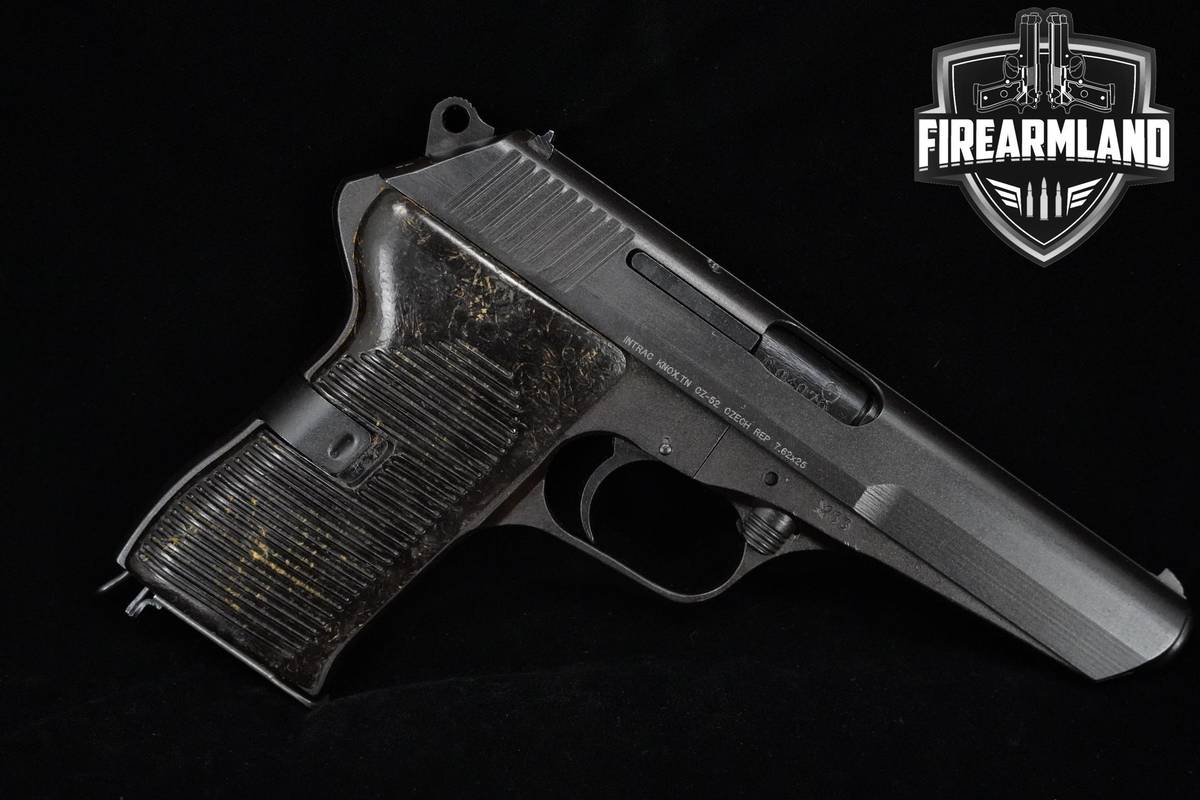 1953 CZ CZ-52 7.62X25mm Tokarev 5" Blued CZ-52 CZ52 +2 MAGS