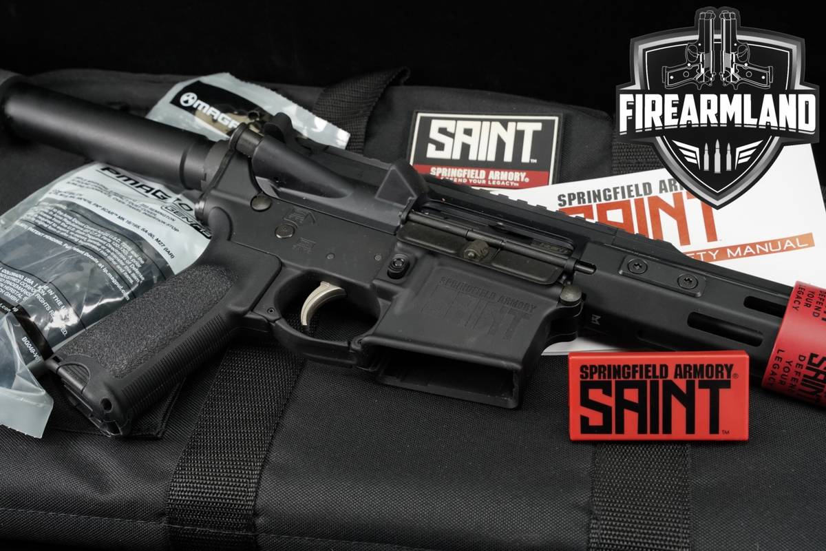 Springfield Armory SAINT Victor Pistol 5.56 NATO AR-15 AR15 7.5" +ORIG CASE