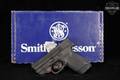 Smith & Wesson (S&W) M&P 9 Shield M2.0; Integrated Crimson Trace Red Laser; No Thumb Safety 9mm Luger Black in Very Good Condition Image 2