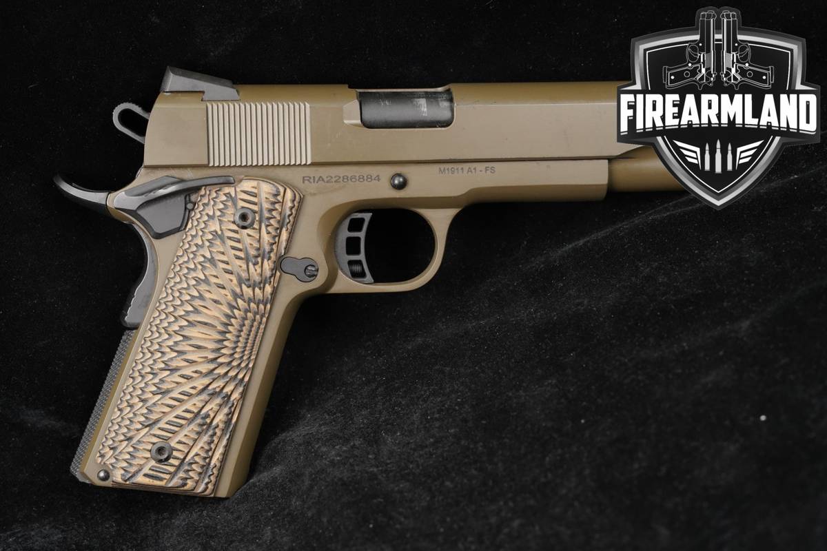 Rock Island Armory RIA M1911 A1-FS Tactical 45 ACP 1911 5 FDE 1911A1