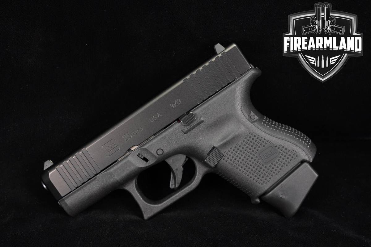 Glock 26 G26 Gen5 9mm 3.43" Gen 5 +6 MAGS, ORIG CASE & HOLSTER