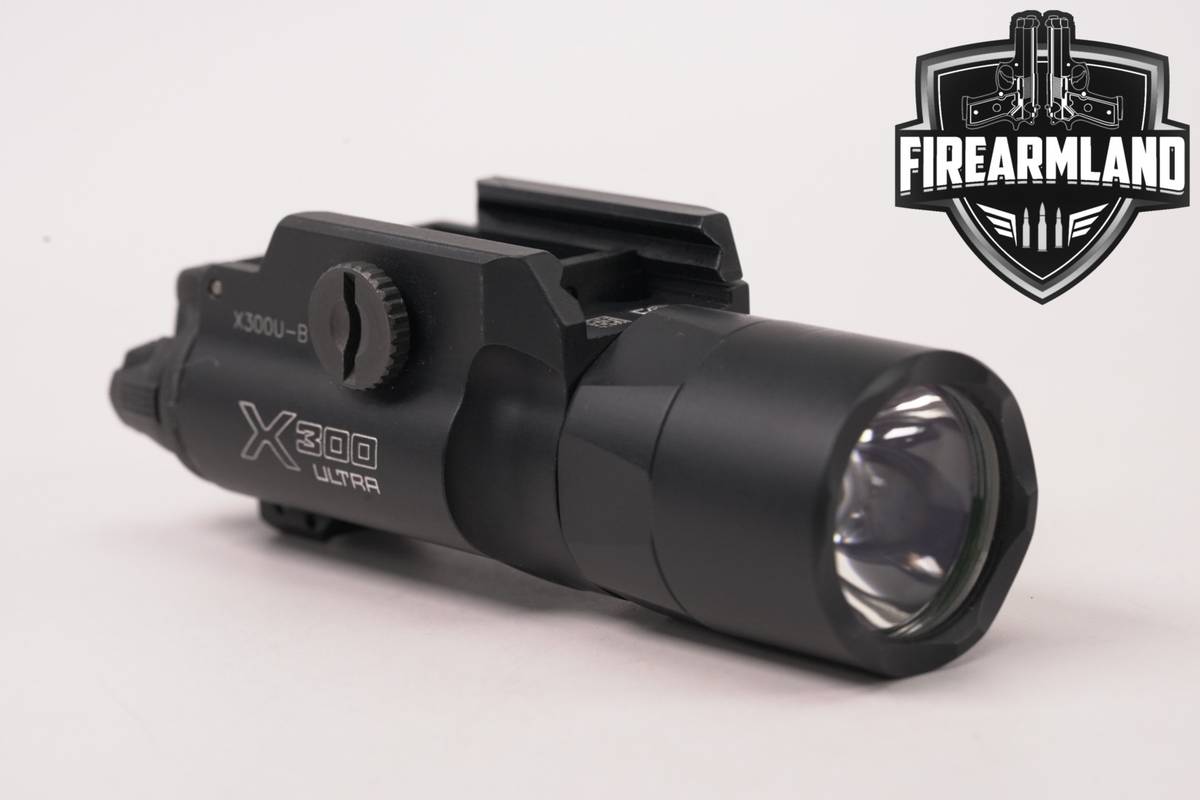 SureFire X300U-B 1,000 Lumens & 11,300 Candela Weapon Light X 300U X300