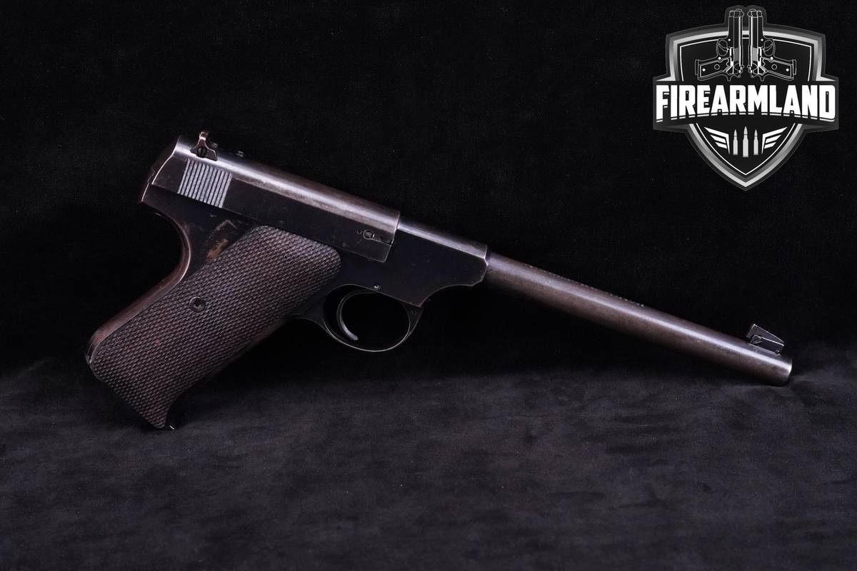 1942 Colt Woodsman First Series Target Model 22LR 6.6" Blued 1st-Gen