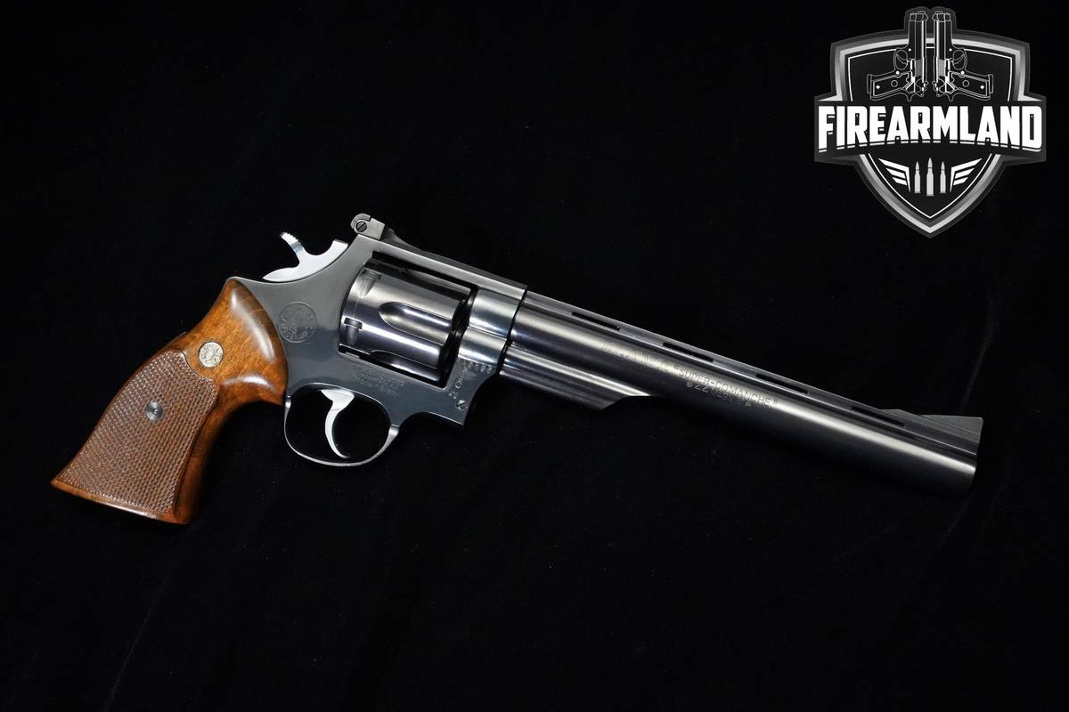 VINTAGE 1981 Llama Super Comanche IV 44 Magnum 8.5" Blued Llama 4 +ORIG BOX