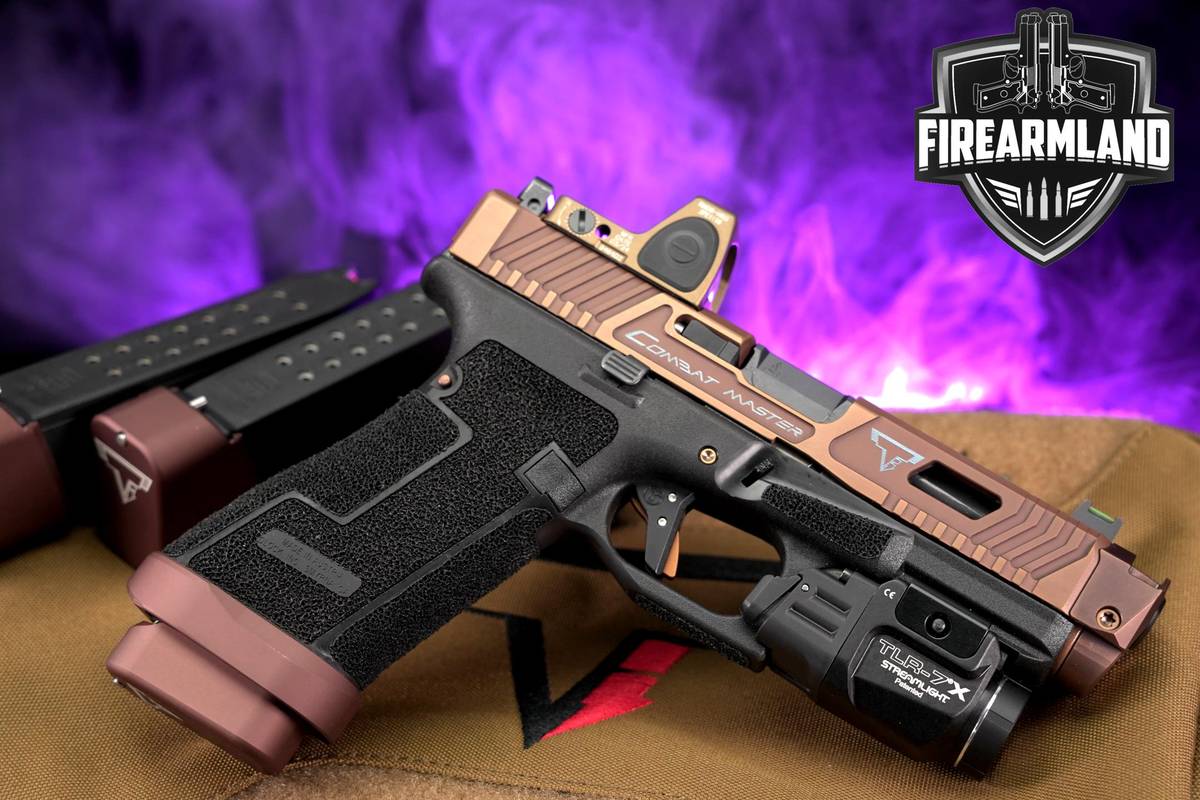 LIKE-NEW Taran Tactical TTI Combat Master Glock 45 Gen 5 9mm 4.5" +TRIJICON