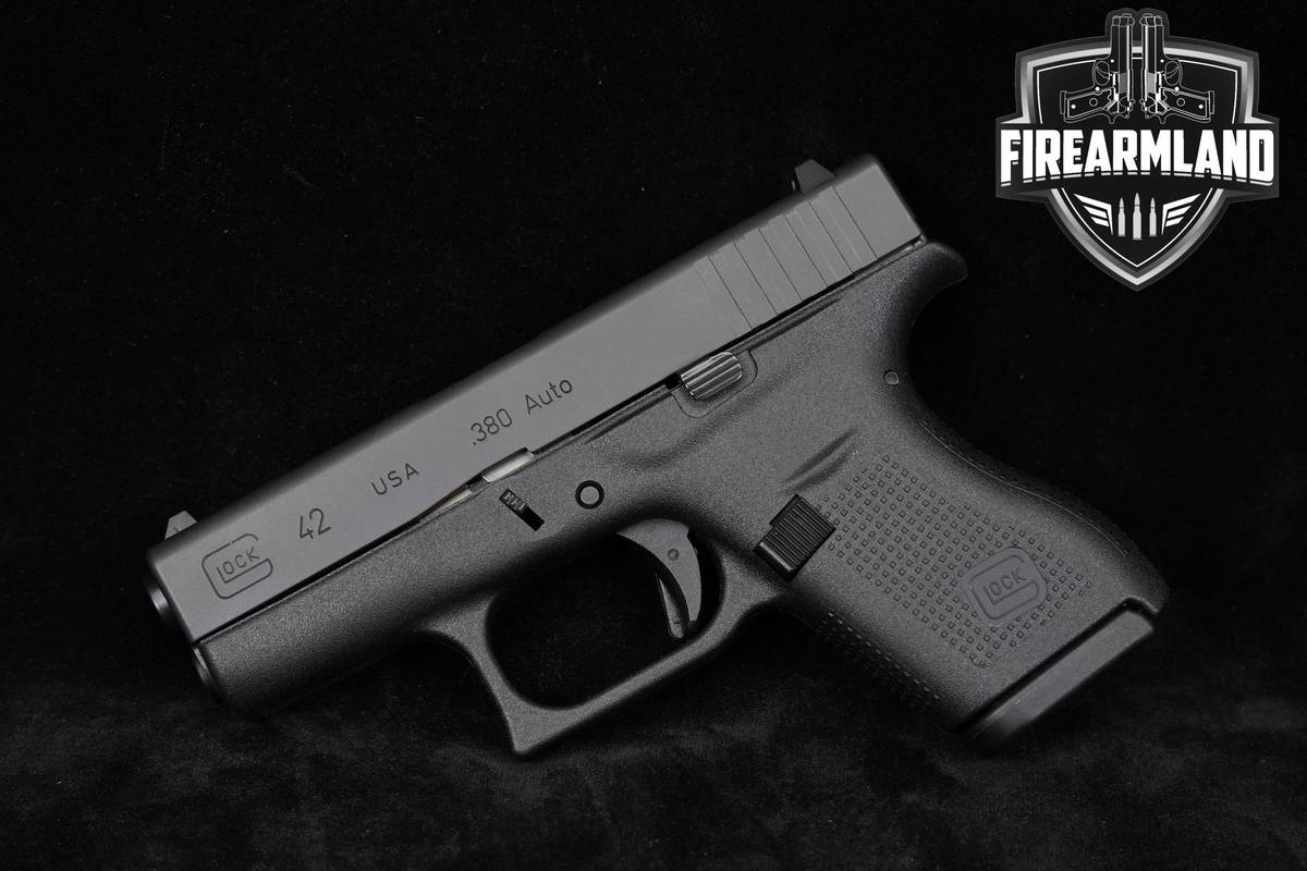 Glock 42 Slimline 380 ACP G42 +2 MAGS & ORIG BOX