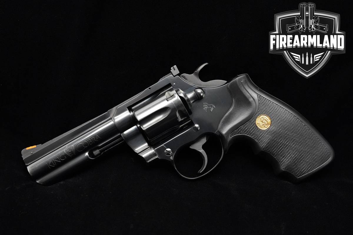 SNAKE-GUN 1987 Colt King Cobra 357 Magnum 4" Blued Colt DA/SA King-Cobra