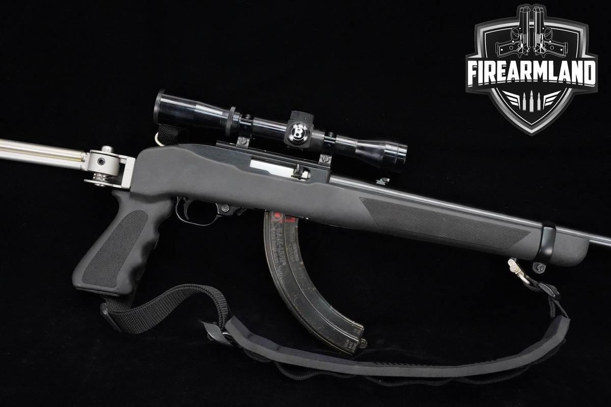 Ruger 10/22 Carbine 22LR 18.5" Stainless Steel Ruger-10/22 10-22 1022 OPTIC