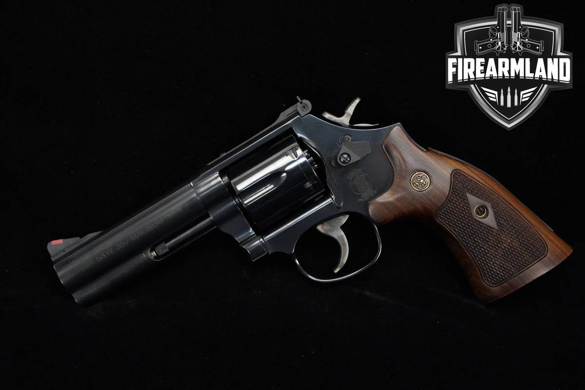 Smith & Wesson Model 586-8 357-Magnum 4" Blued S&W 586-8 OG-CASE