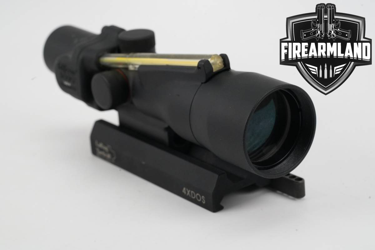 Trijicon ACOG 3x30 Compact TA33 Dual Illuminated Amber Chevron TA-33 Scope