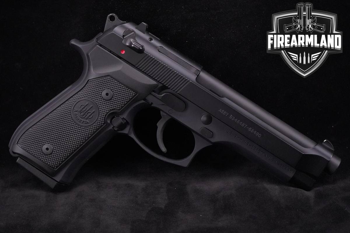 Beretta M9 9mm 4.9" M9 Beretta +2 MAGS & ORIG BOX
