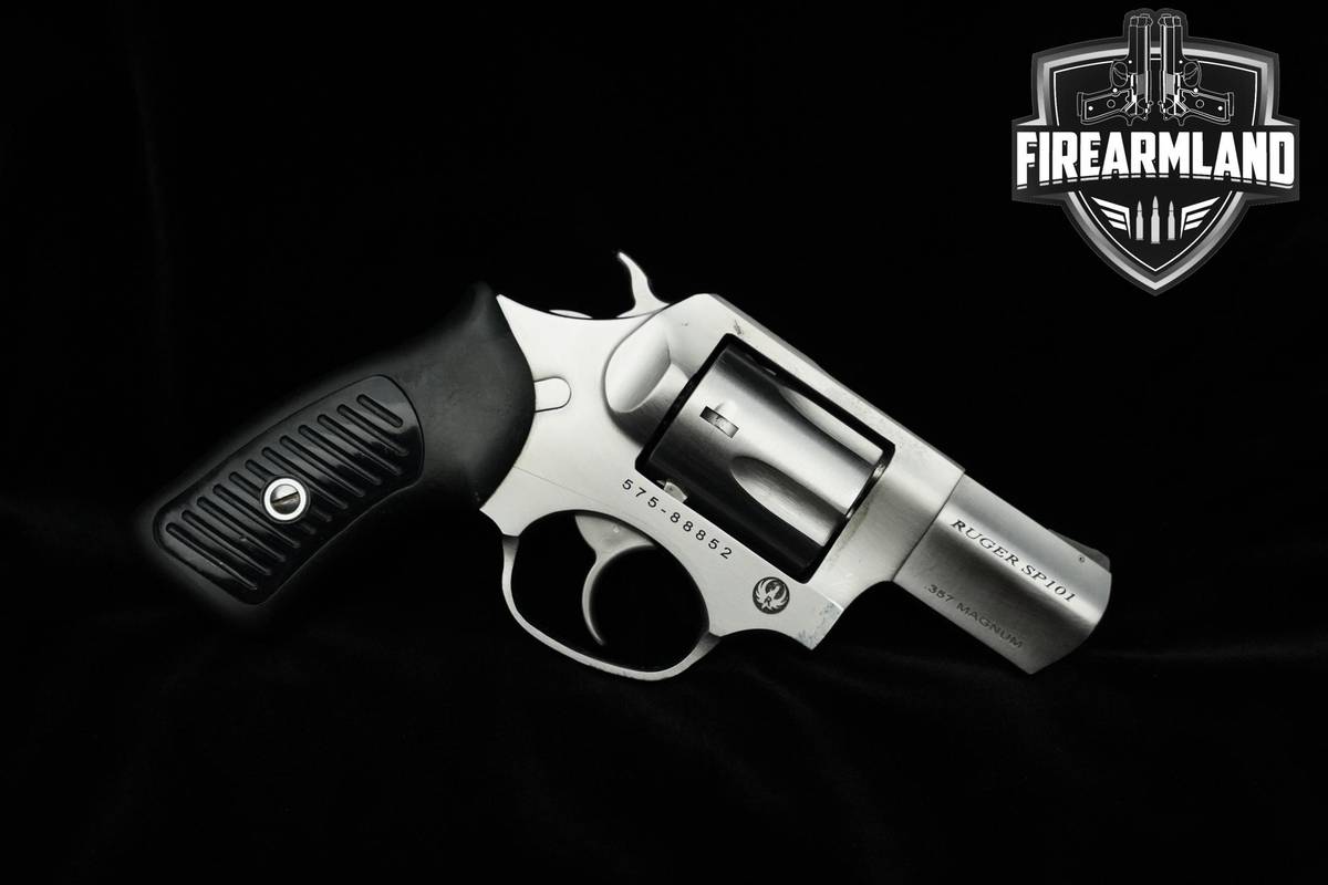Ruger SP101 357 Magnum 2.25" Satin Stainless Ruger SP-101 DA/SA