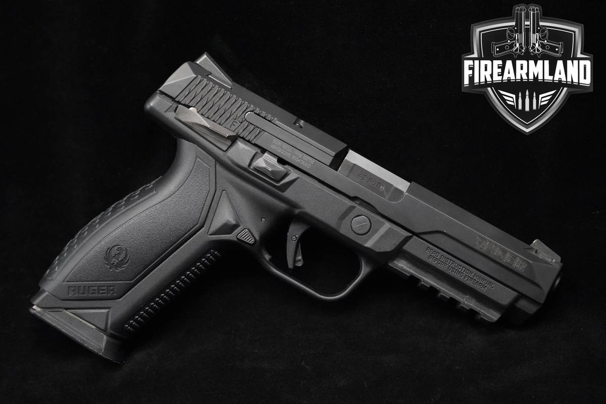 Ruger American Pistol Duty 45 ACP Ruger-American Pistol +2 MAGS & ORIG CASE