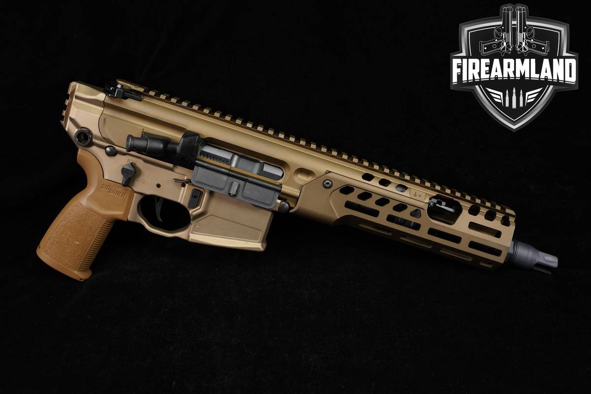 Sig Sauer MCX-SPEAR LT 300 Blackout 9" Coyote Tan Defense Target Pistol