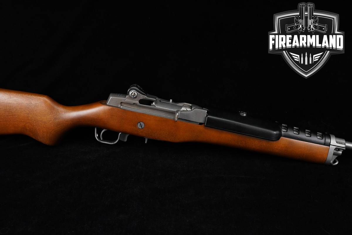 1993 Ruger Mini-14 186-Series 223 Rem 18.5" Stainless & Hardwood +2 MAGS