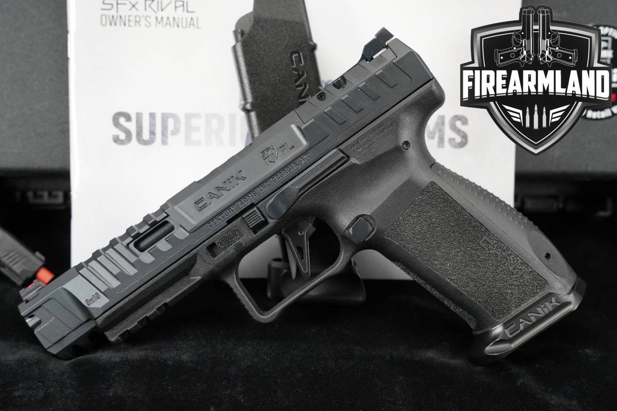 Canik SFx Rival 9mm Optics-Ready 5" +2 MAGS & ORIG CASE