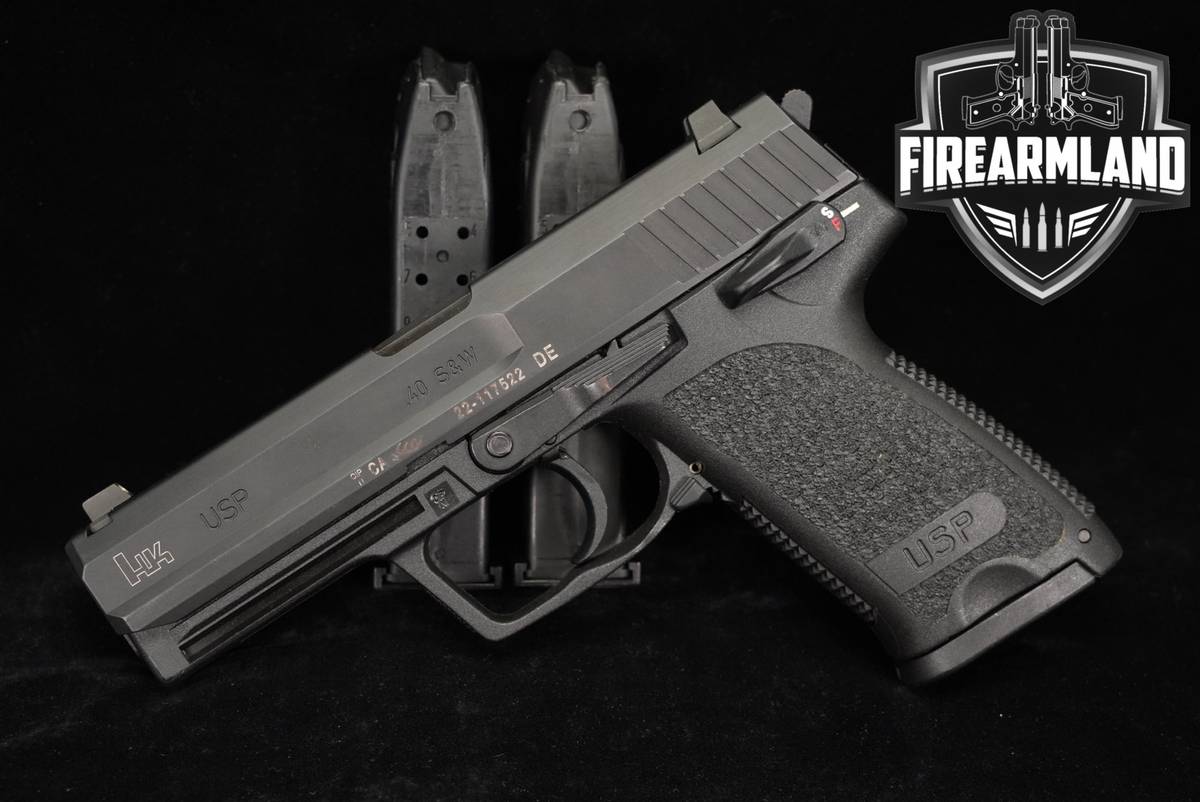 Heckler & Koch USP H&K 40 S&W 4.25" USP40 +3 MAGS