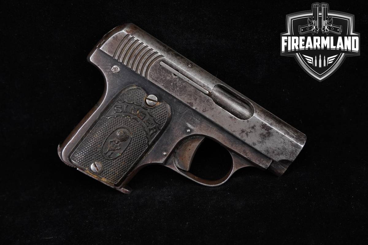 PRE-WWII Singer 6.35 Patent No 25389 25 ACP (6.35Mm) 2.09"