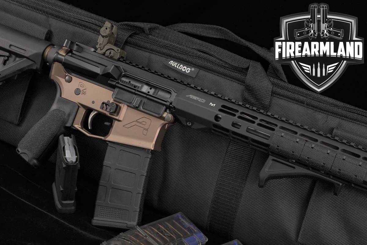 Aero Precision M4E1 ATLAS R-ONE 5.56 NATO AR-15 AR15 16" +4 MAGS, ORIG CASE