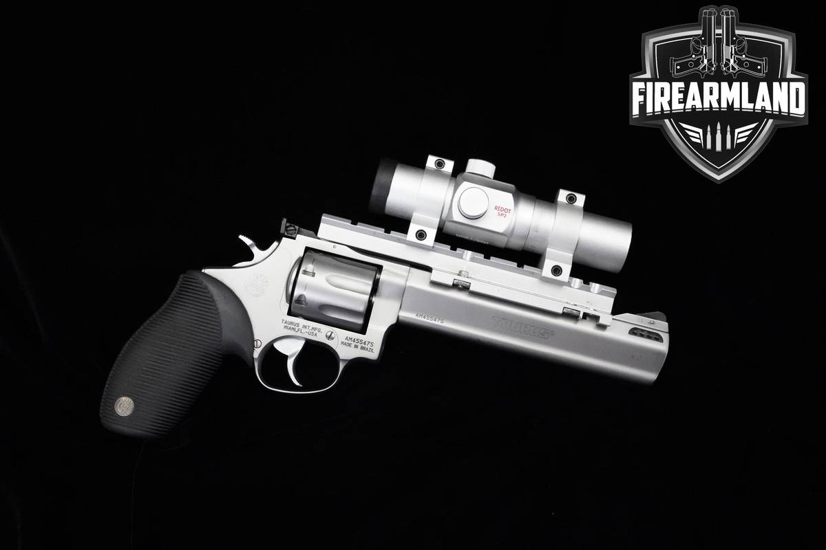 Taurus Model 627 Tracker 357 Magnum Taurus 627 VENT RIB +ORIG BOX & OPTIC
