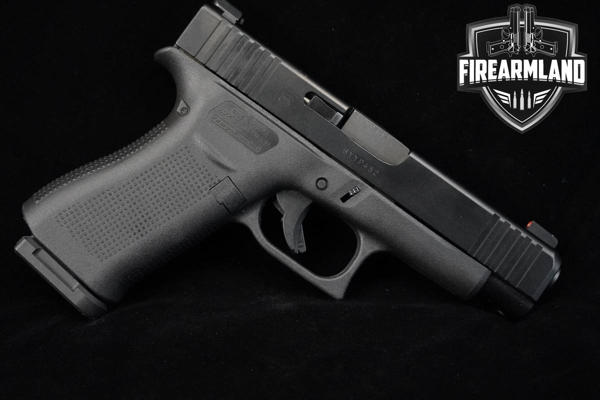 Glock 48 Slimline 9mm Glock G-48 AmeriGlo Night Sights +3 MAGS & ORIG CASE