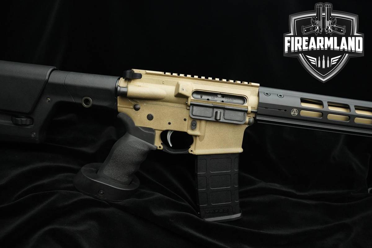 80 Percent Arms CUSTOM AR15 6.5 Grendel 24" Desert Tan AR-15 AR15 AR AR-15
